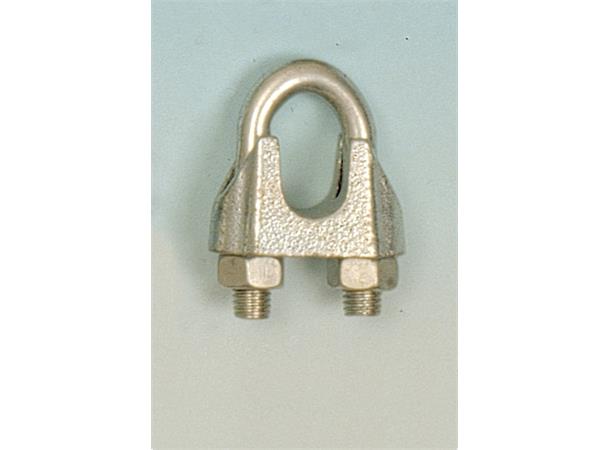 Wireklemme galv 1/8"  3,5mm